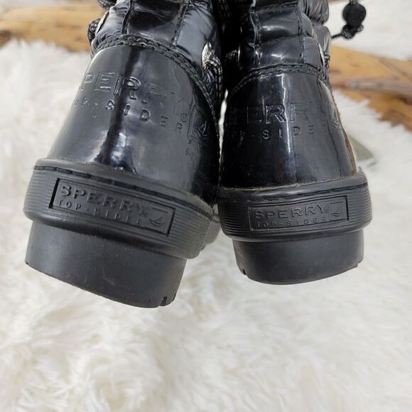 Sperry topsider shiny thinsulate winter boots - Picture 4 of 11